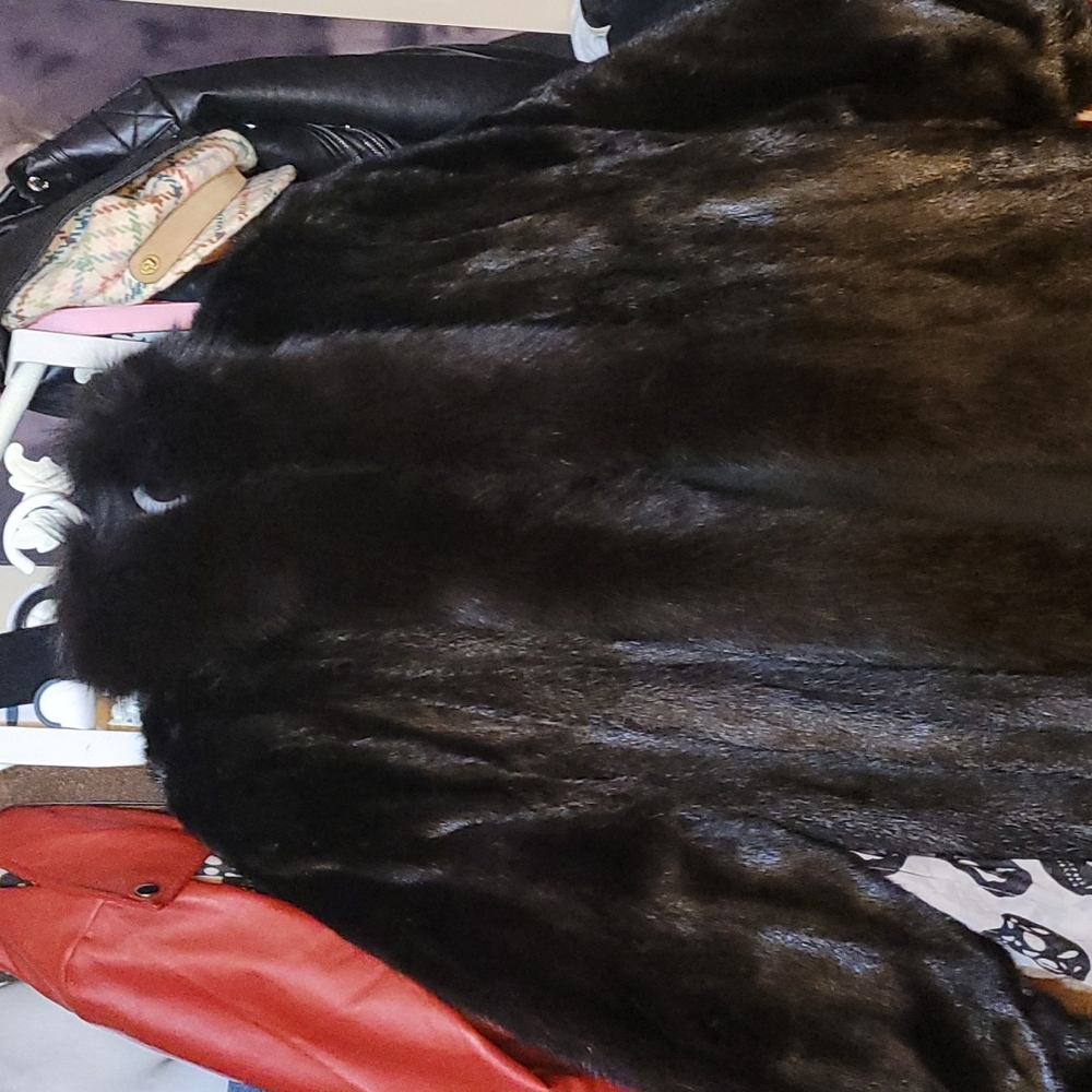 Mink and fur coat